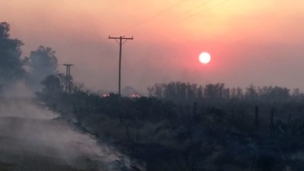 Fueron varios los incendios que se registraron en las últimas horas en zonas rurales.&nbsp;