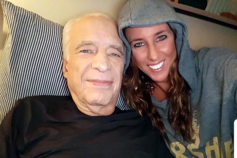 Estefanía Pasquini y Alberto Cormillot.