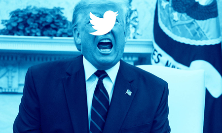 Twitter advierte que la denuncia de fraude de Trump puede ser información engañosa Twitter advierte que la denuncia de fraude de Trump puede ser información engañosa