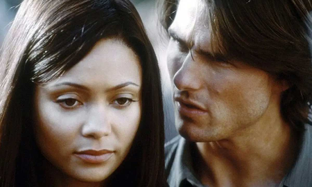 Thandie Newton y Tom Cruise Thandie Newton y Tom Cruise