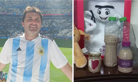fui al mundial de qatar y vendi la arena que pudo haber pisado messi fui al mundial de qatar y vendi la arena que pudo haber pisado messi