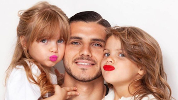 Mauro Icardi no vio a sus hijas en el Día del Padre por una insólita decisión judicial