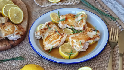 Pollo al limón: la receta para chuparse los dedos