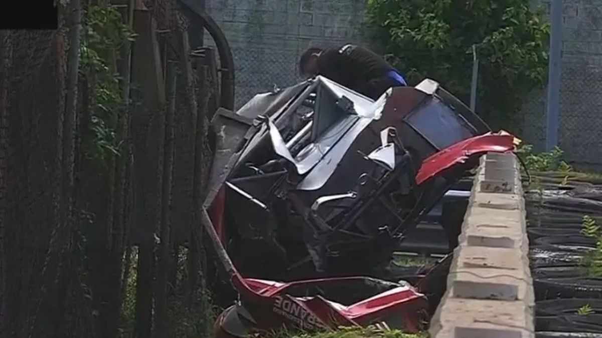 Impactante accidente en el Top Race: un auto terminó en la tribuna del autódromo de Buenos Aires