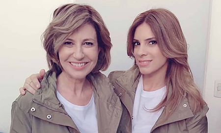 Mercedes Morán junto a su hija, Mey Scápola. Mercedes Morán junto a su hija, Mey Scápola.