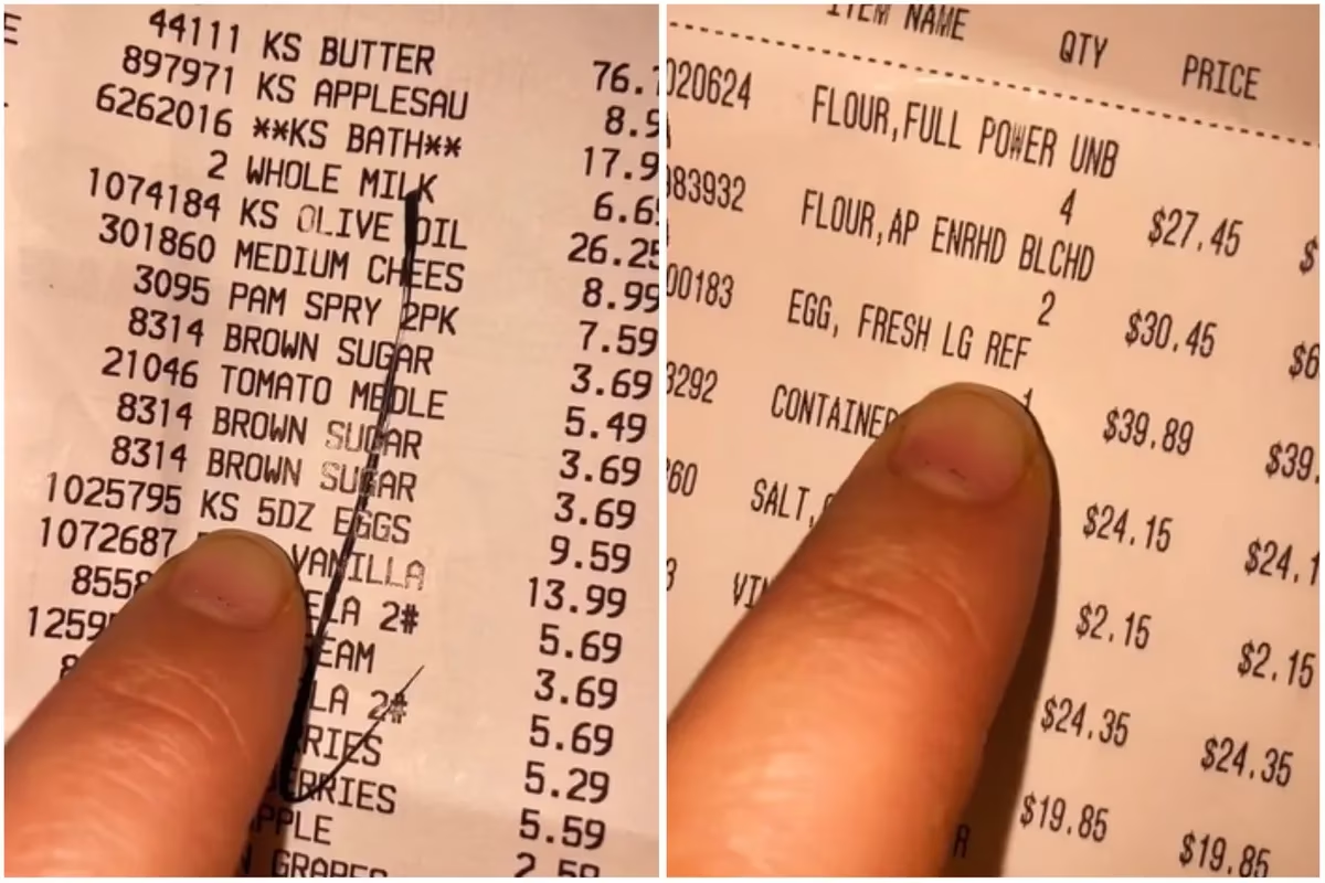 Una mujer comparó las compras de febrero del 2022 con las de enero de este años y le cobraron cuatro veces más el valor de los huevos en Estados Unidos.