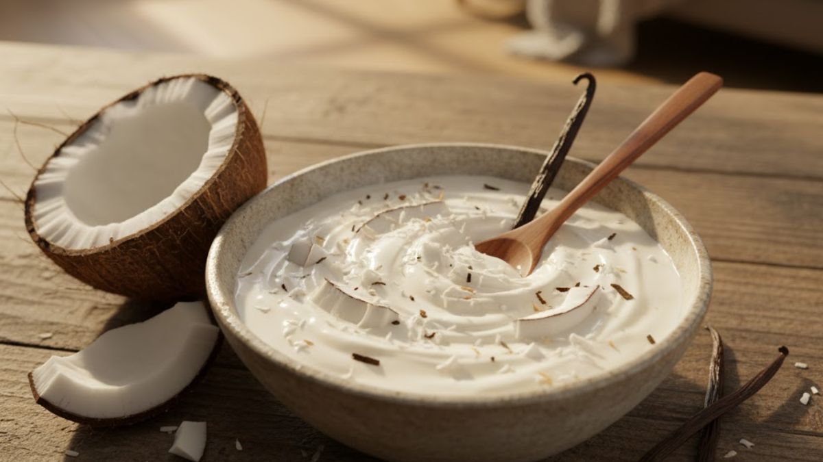 Para qué sirve mezclar el coco y la vainilla.