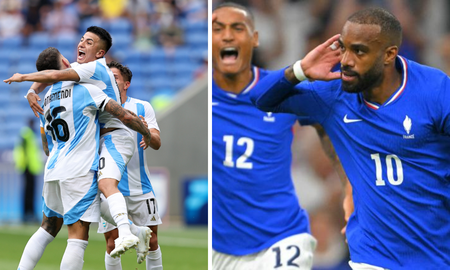 La Selección Argentina sub 23 y Francia se enfrentarán por los cuartos de final en los Juegos Olímpicos de París 2024. La Selección Argentina sub 23 y Francia se enfrentarán por los cuartos de final en los Juegos Olímpicos de París 2024.