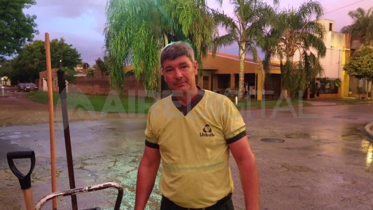 El barrendero fue emboscado en la rotonda de General Martínez y la Diagonal Aguirre.&nbsp;