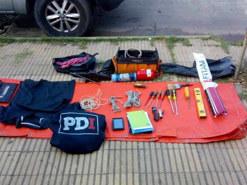 PDI desbarató una banda que realizaba escruches en Santa Fe