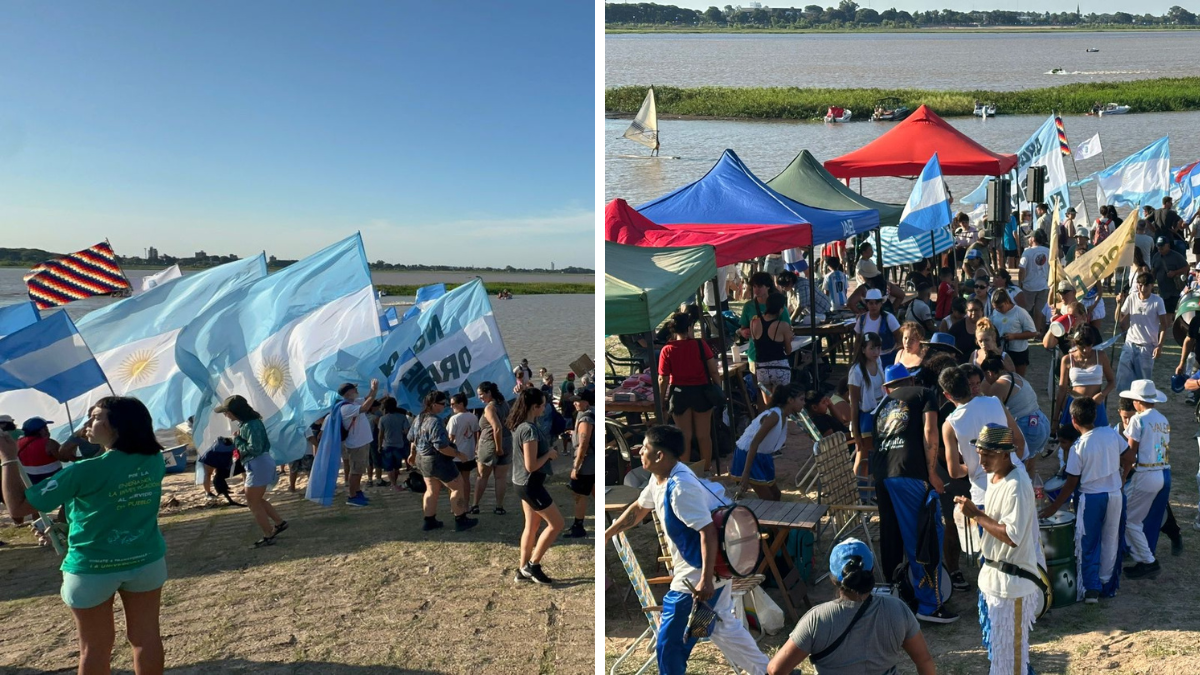 La travesía partió desde Las Palmas, en la provincia de Chaco, y completó un recorrido de unos 800 kilómetros hasta Rosario, pasando por distintas localidades ribereñas.