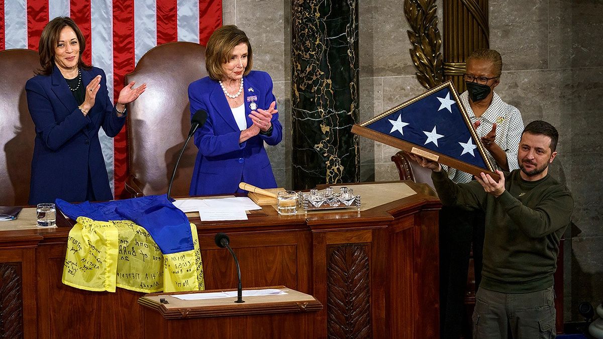 Zelenski dijo que “Ucrania no tiene miedo y el resto del mundo tampoco debería tenerlo”.