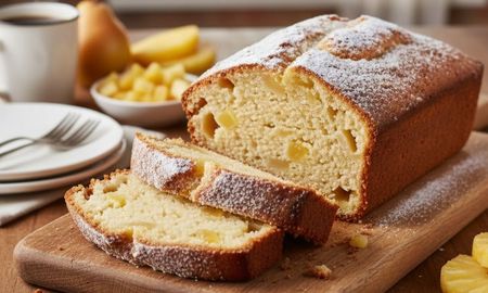 Budín de pera. Budín de pera.