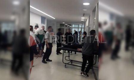 Gritos y tensión se vivió en el efector del norte de la ciudad. Gritos y tensión se vivió en el efector del norte de la ciudad.