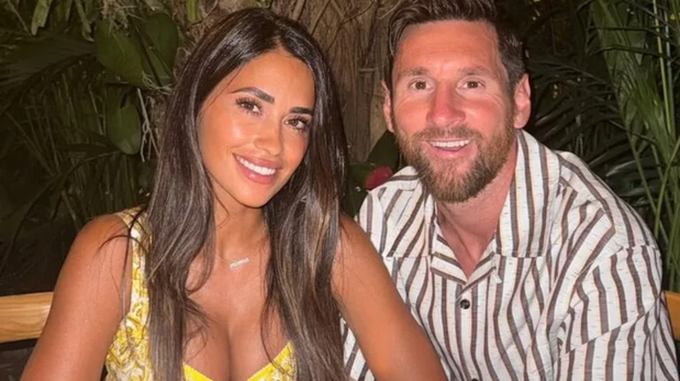 El look de Messi y Antonela Roccuzzo para Nochebuena.