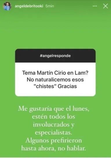 La primera historia de De Brito.