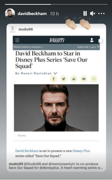 David Beckham protagonizará