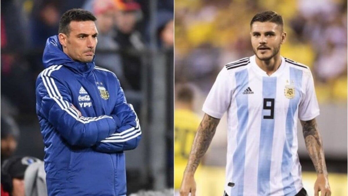 Scaloni ratificó que Mauro Icardi tiene las puertas abiertas en la selección argentina