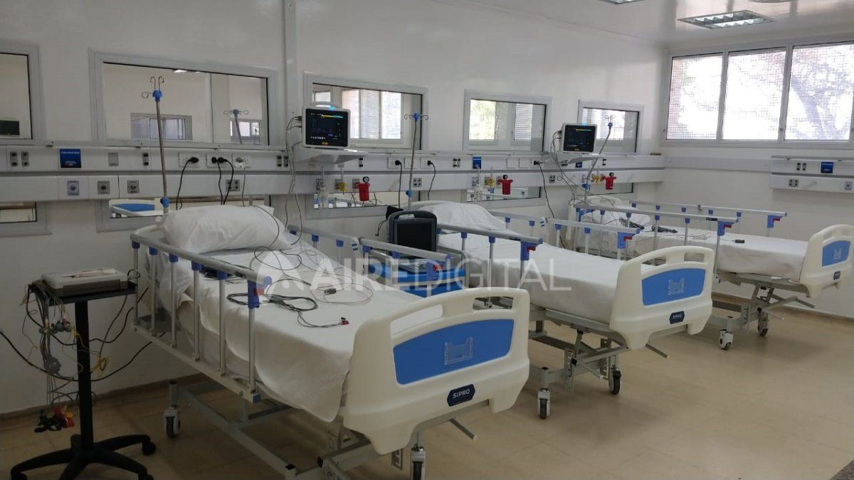 El hospital fue recuperado por el gobierno para sumar camas al sistema de salud de Santa Fe.