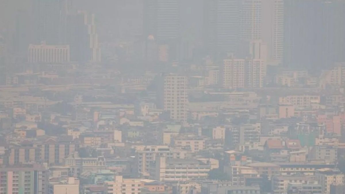 Tailandia pide no salir de casa ante el aumento de la contaminación en el aire. 