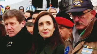 Desde Ushuaia, Victoria Villarruel pidió iniciar 