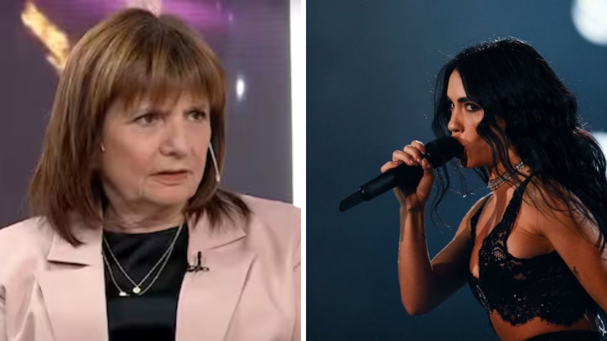 La cantante criticó las declaraciones de Patricia Bullrich.