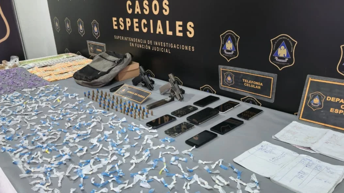 Desbaratan una banda narco criminal en Merlo Desbaratan una banda narco criminal en Merlo