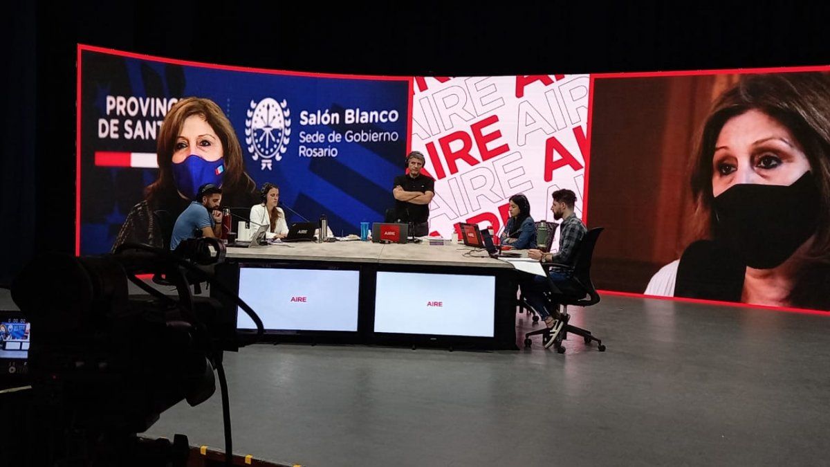 La ministra de Educación