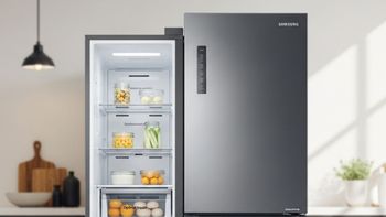 La heladera inteligente de Samsung que ahorra energía: cuánto cuesta y qué ofrece