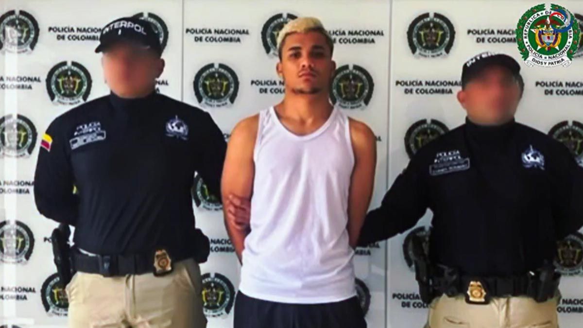 Capturaron en Colombia al sicario que fue liberado por error en Chile