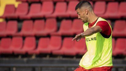 Colón: Federico Lértora podría perderse el partido ante Banfield