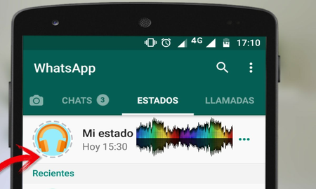 Cómo poner música en los estados de WhatsApp Cómo poner música en los estados de WhatsApp