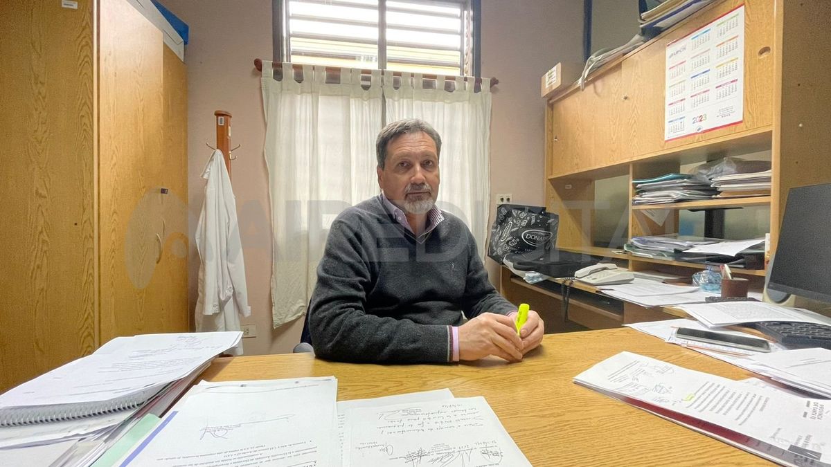 Dr. Pablo Ledesma, director del efector de Salud. Dr. Pablo Ledesma, director del efector de Salud.