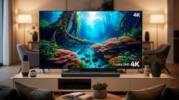 ¿Cuánto cuesta el televisor Samsung Crystal UHD de 75 pulgadas en Argentina?