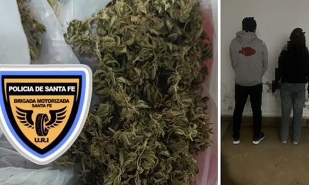 Una joven de 23 años fue interceptada junto a un hombre en Santa Fe. En una mochila hallaron presunta marihuana y ambos quedaron detenidos. Una joven de 23 años fue interceptada junto a un hombre en Santa Fe. En una mochila hallaron presunta marihuana y ambos quedaron detenidos.