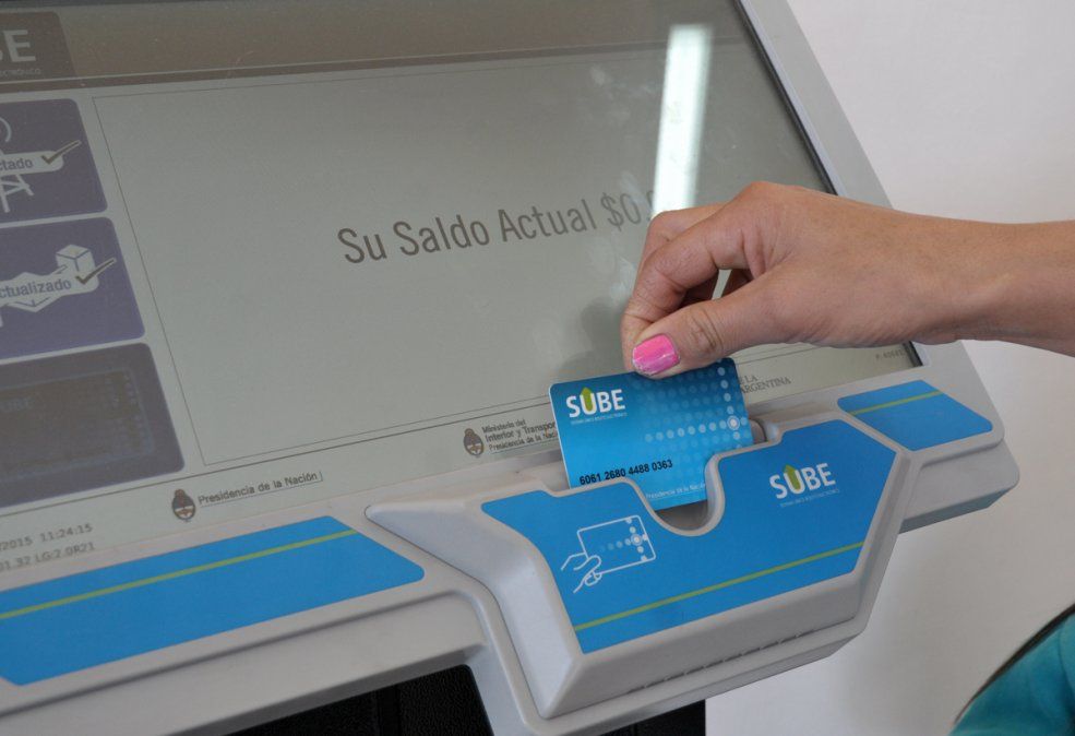 SUBE: breve guía para saber cómo y dónde cargar la tarjeta