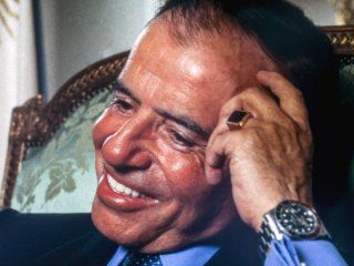 El icónico anillo de Menem.