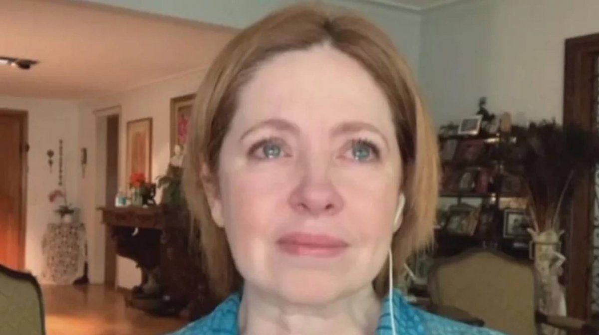 Andrea del Boca no pudo contener la angustia y pidió disculpas.