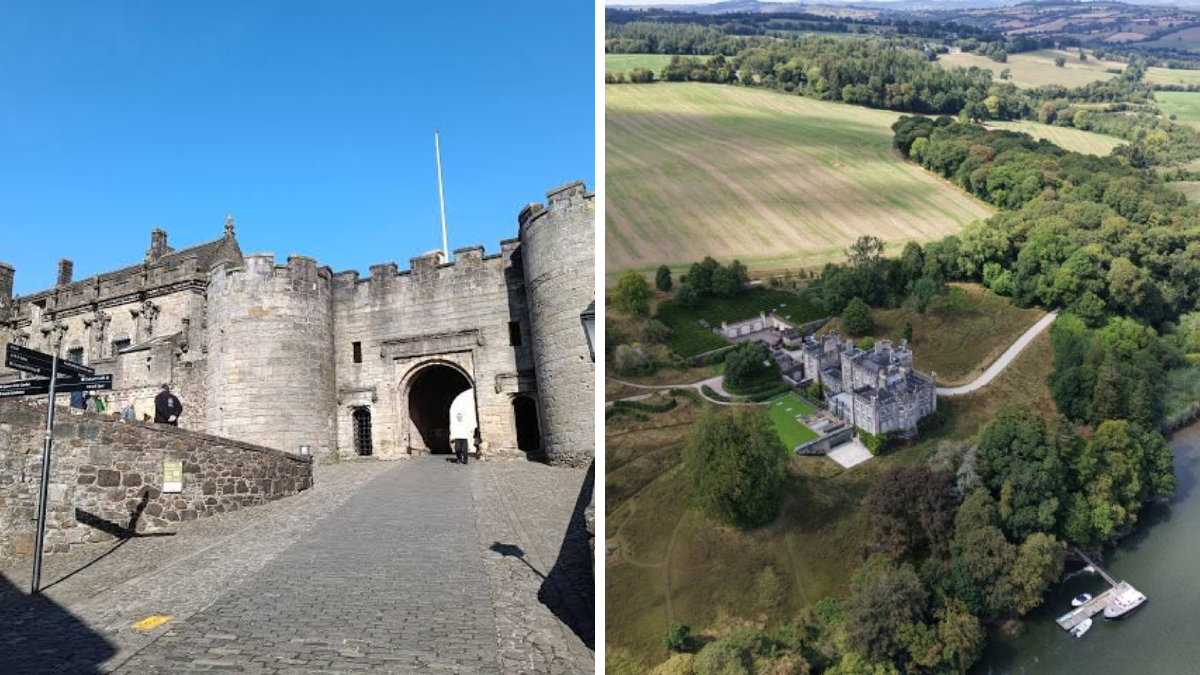 Las raíces del Castillo Strancally se remontan a vestigios medievales sobre una roca próxima a un cauce, aunque la silueta actual responde al neogótico levantado en torno a 1827. Las raíces del Castillo Strancally se remontan a vestigios medievales sobre una roca próxima a un cauce, aunque la silueta actual responde al neogótico levantado en torno a 1827.