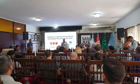 El Gobierno Provincial recibió 11 ofertas para ampliar el sistema cloacal de San Justo. El Gobierno Provincial recibió 11 ofertas para ampliar el sistema cloacal de San Justo.