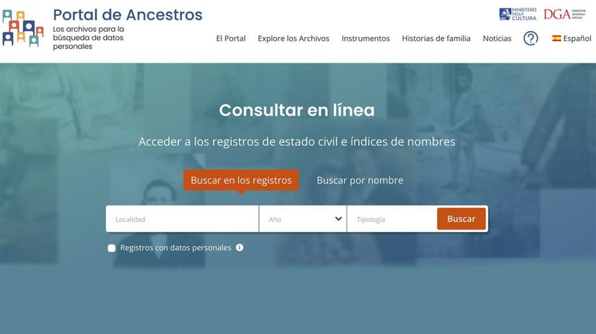 El sitio web del Ministerio de la Cultura italiano ofrece una amplia base de datos.