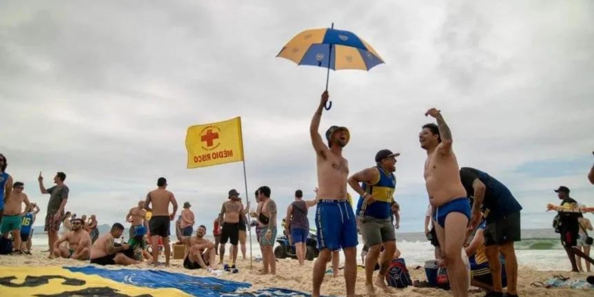 Los hinchas de Boca harán el banderazo previo a la final de la Copa Libertadores.