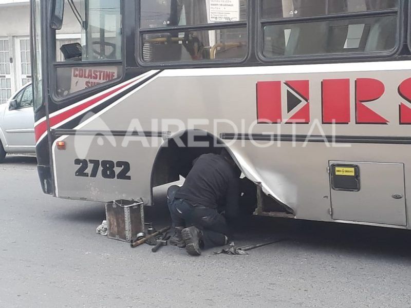 Desidia: seis colectivos con desperfectos