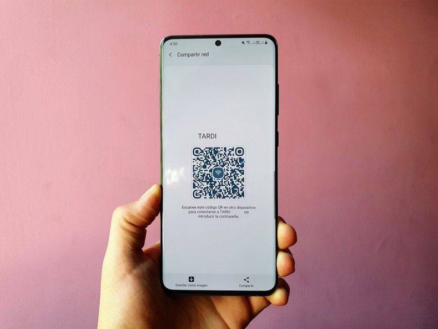 Comparte WiFi con un código QR