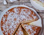 Tarta de coco con dulce de leche, la receta que nunca falla. Tarta de coco con dulce de leche, la receta que nunca falla.