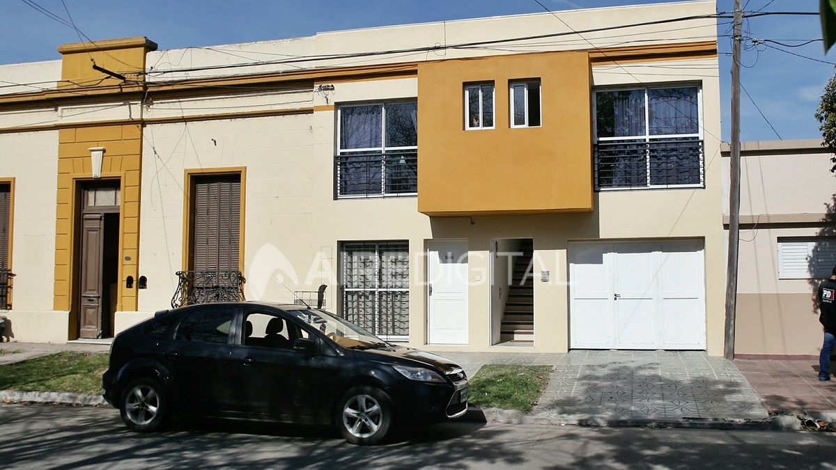 Uno de los domicilios allanados en octbre de 2019 en el marco de la investigación. San Martín al 5900