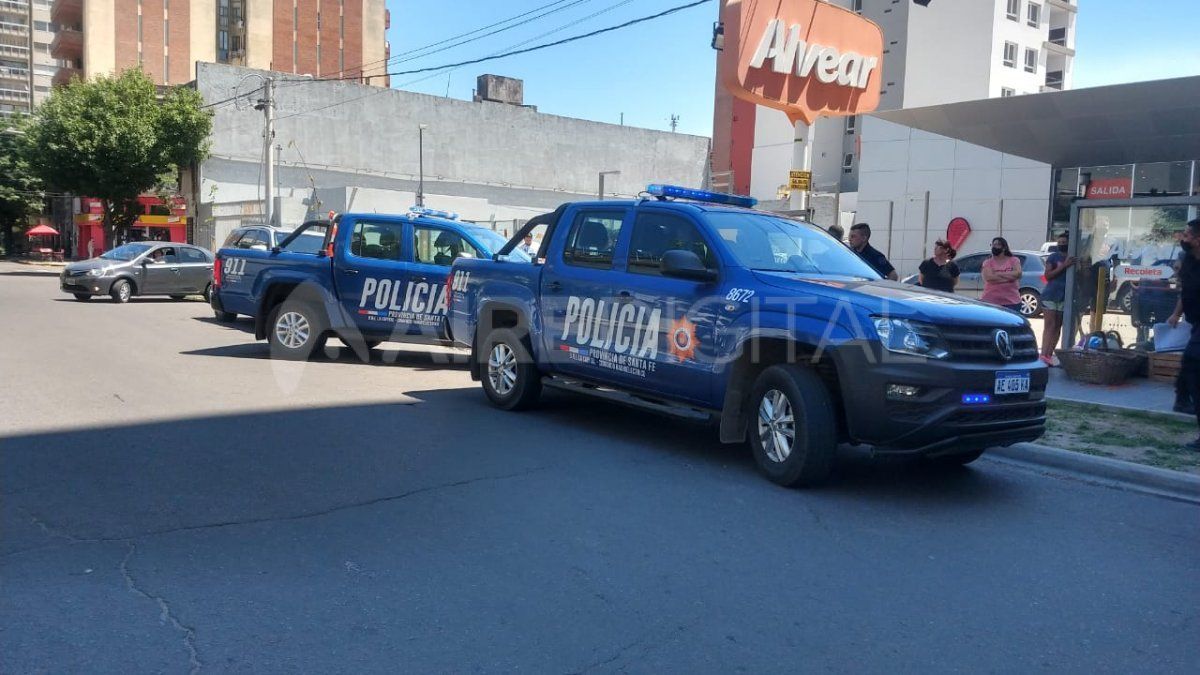 Uno de los ladrones fue detenido por la policía