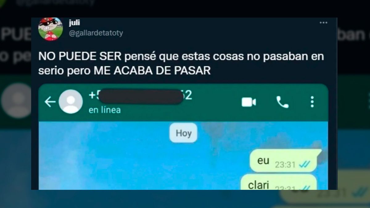 La publicación del joven se llenó de comentarios en la red social.