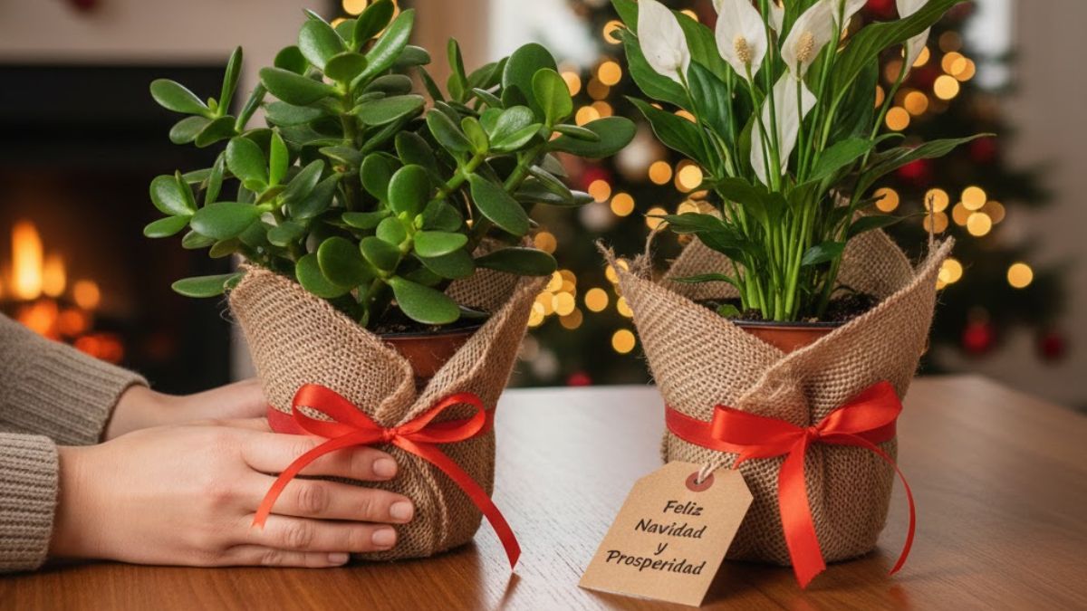 Qué significa regalar plantas en Navidad, según el feng shui