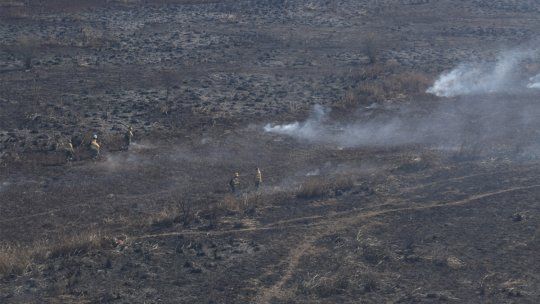 Los mayores focos ígneos de incendios en el Delta del Paraná se presentan en el cordón costero de San Lorenzo hasta la localidad bonaerense de San Nicolás.&nbsp;